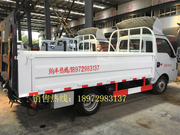 东风途逸桶装垃圾运输车